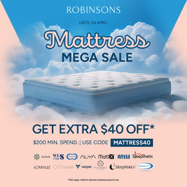 Slumber Spectacular: Robinsons' Mattress Mega Sale!