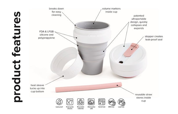 Stojo Collapsible Cup Pocket