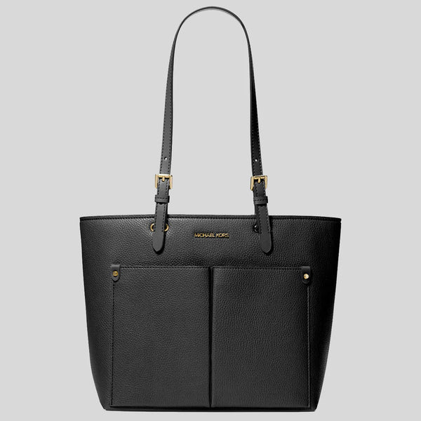 MICHAEL KORS 35S1GTVT7Bトートバッグ新品未使用！ MICHAEL KORS Jet Set Medium Pocket Tote Bag Black RS-35F3GTVT8B