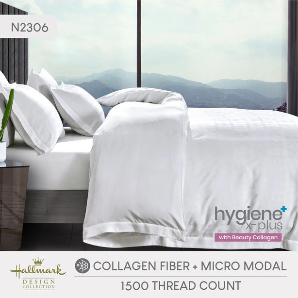 Hygiene Beauty Collagen - Geometric Jacquard White