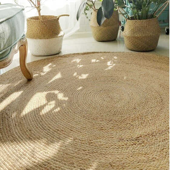 Handwoven Soft Jute Rug