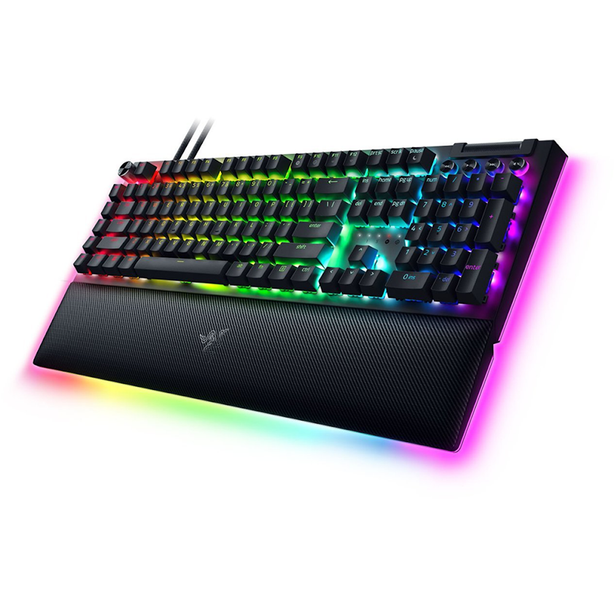 Razer Blackwidow V4 Pro - Mechanical Gaming Keyboard (Yellow Switch)
