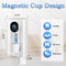 StitchesandTweed Automatic Mouthwash Dispenser Touchless with Magnetic Cups