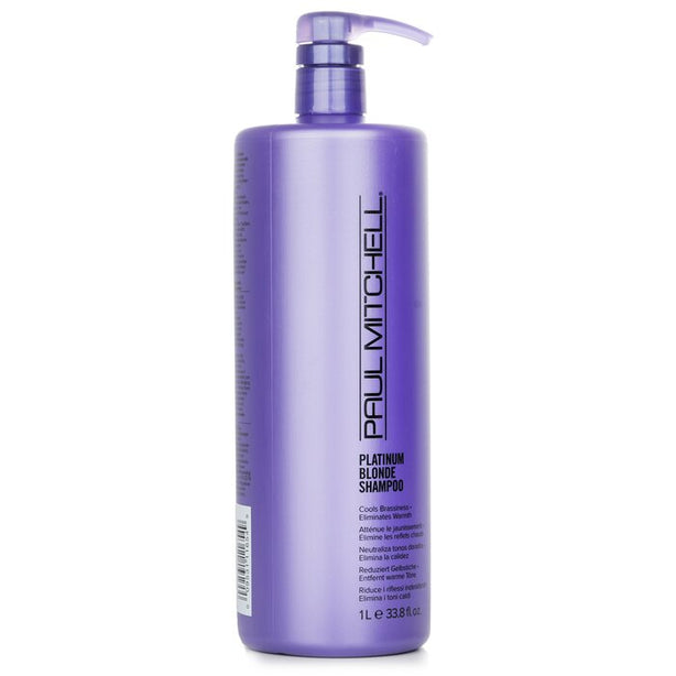 Platinum Blonde Shampoo (cools Brassiness - Eliminates Warmth)