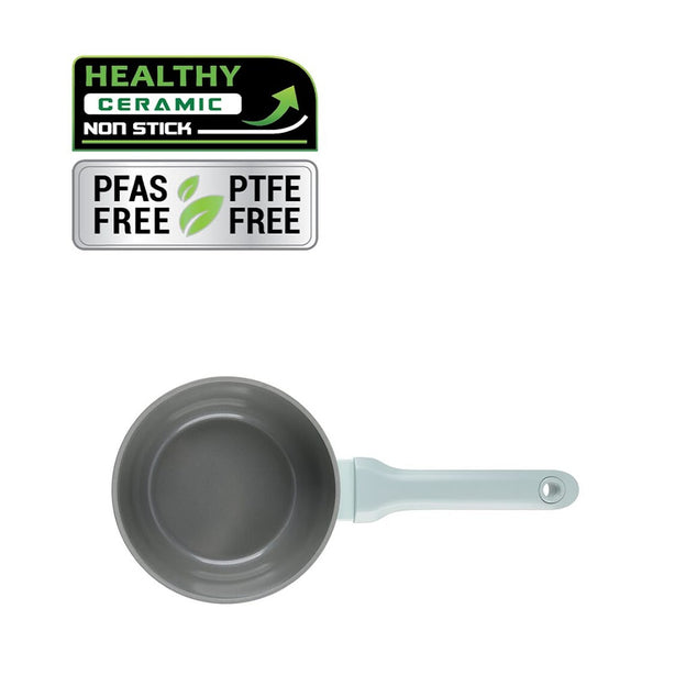 La gourmet Shogun Okinawa Ceragan Non Stick 18cm Saucepan