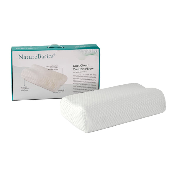 Nature Basics Cool Cloud Comfort Pillow x2 – Robinsons Singapore