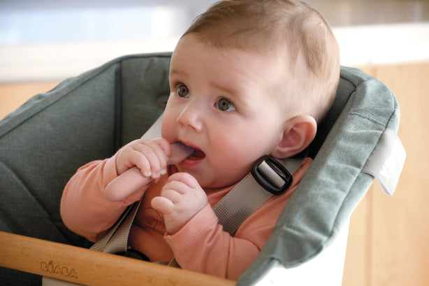 Beaba Silicone Pre-Spoons 2 Pack - Cotton Candy/Sorbet