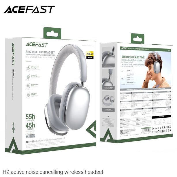 Acefast H9 Active Noise Cancelling Wireless Headset