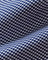 Coupe cousu, Navy Houndstooth, Long Sleeve Shirt with Contrast Trim Fabric