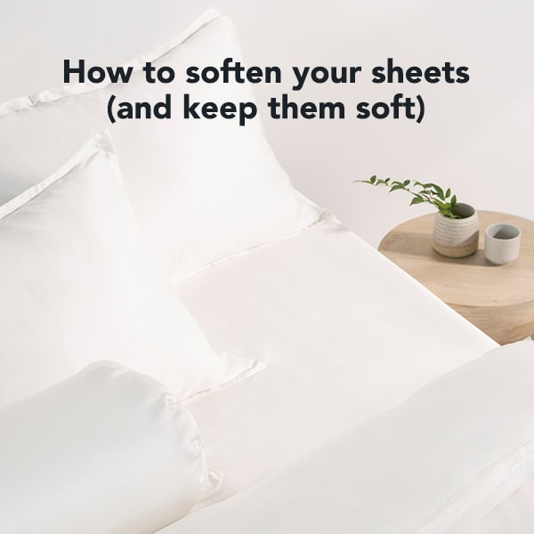 How to soften your sheets (and keep them soft)