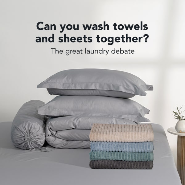 Can You Wash Towels and Sheets Together? The Great Laundry Debate