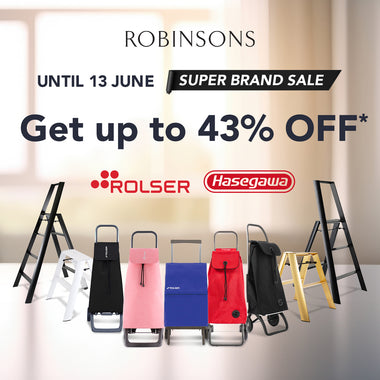 Transform Your Home and Shopping Experience: Super Brand Sale with Up to 43% Off on Hasegawa and Rolser!