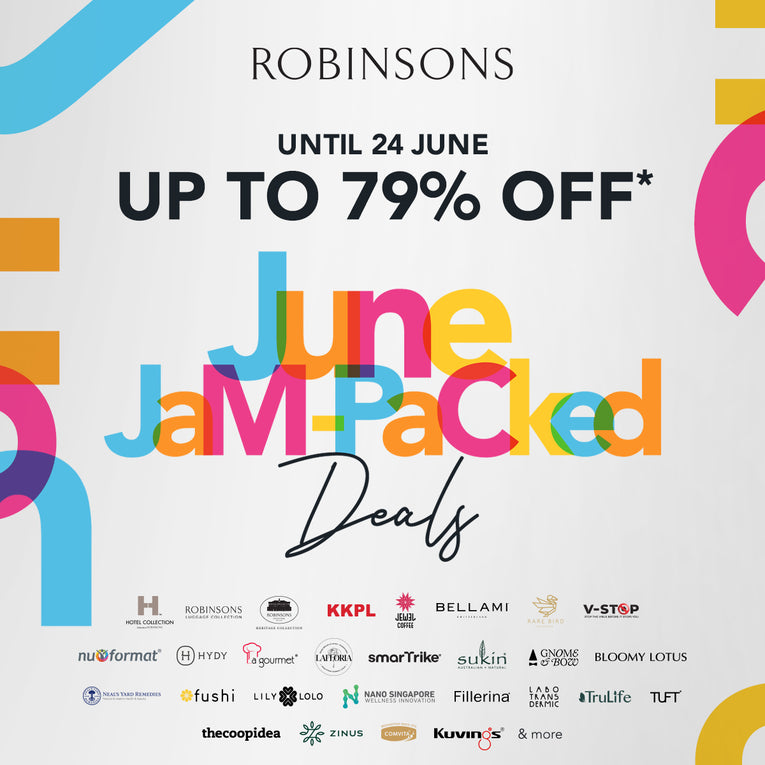June Jam-Packed Deals: Up to 79% OFF*