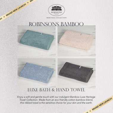 Introducing Our Newest Addition: The Heritage Collection Bamboo Luxe Towels