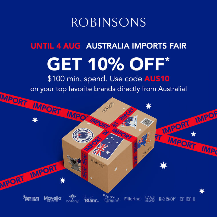 Australia Imports Fair at Robinsons: Your Gateway to Premium Aussie Brands