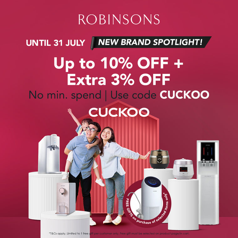 Ultimate Home Upgrade Deals with CUCKOO's Limited-Time Offers!