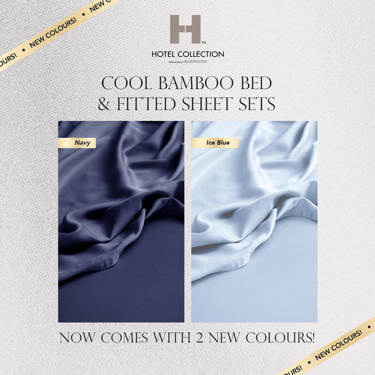 Slip into Serenity: Cool Bamboo Sheets for Unmatched Comfort - Now in Two New Colours!