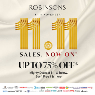 Exciting 11.11 Sales Alert at Robinsons: Unmissable Brands & Deals!