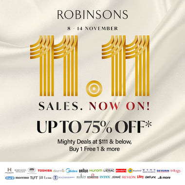 Exciting 11.11 Sales Alert at Robinsons: Unmissable Brands & Deals!