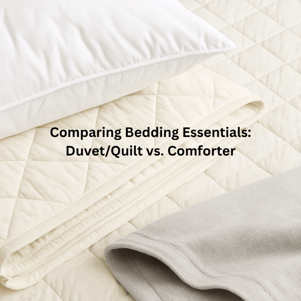 duvet quilt vs comforter bedding essentials comparing