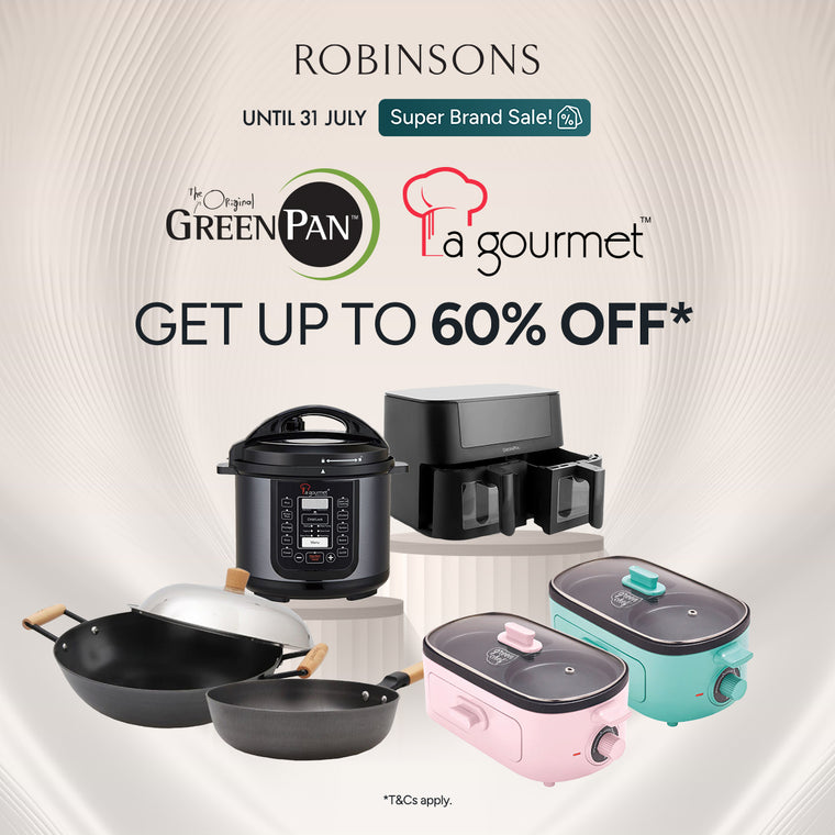 Sizzling Summer Savings: La Gourmet & GreenPan Super Brand Sale!
