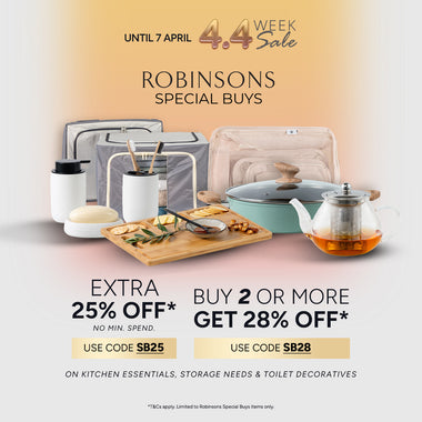 Spruce Up Your Space: Robinsons Special Buys Bonanza!