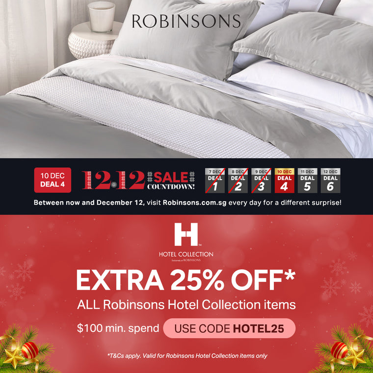 12.12 SALE COUNTDOWN: Your Ultimate Hotel Collection Upgrade Awaits!