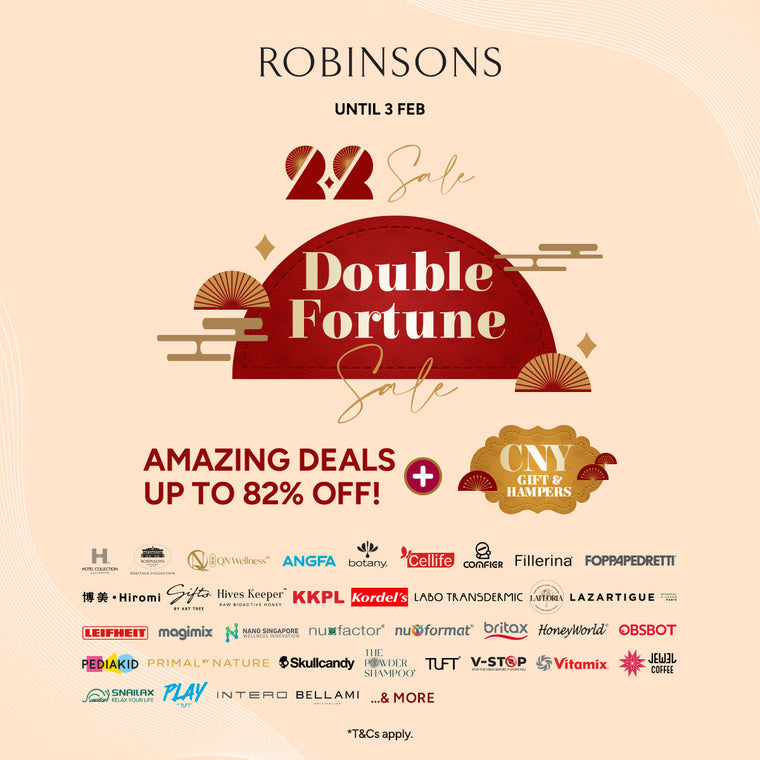 Double Fortune, Double Savings: Robinsons' 2.2 Sale Brings Unmissable Deals