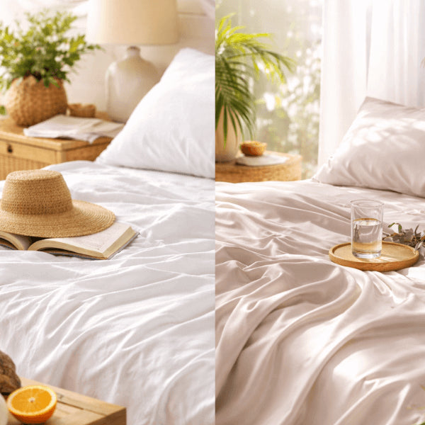cotton vs tencel bed sheet