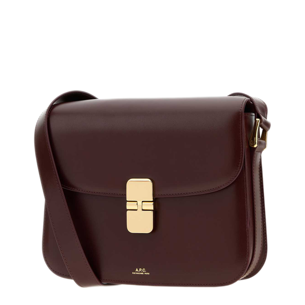 Grape Leather Grace Crossbody Bag