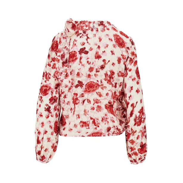 ISABEL MARANT Printed silk 'Firma' blouse