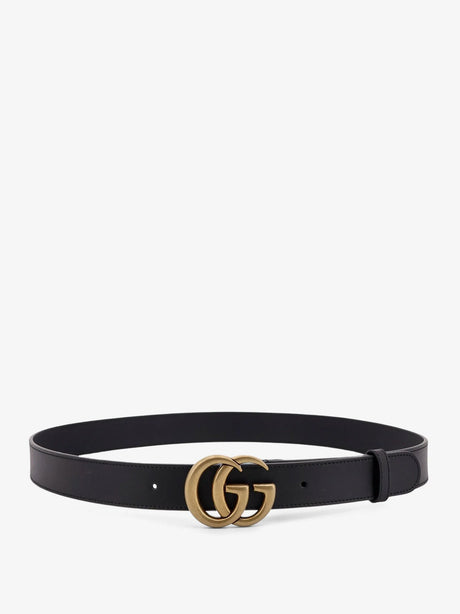 Gucci GG Marmont leather belt - Black