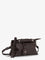 Fendi By The Way hammered leather handbag - Ebano