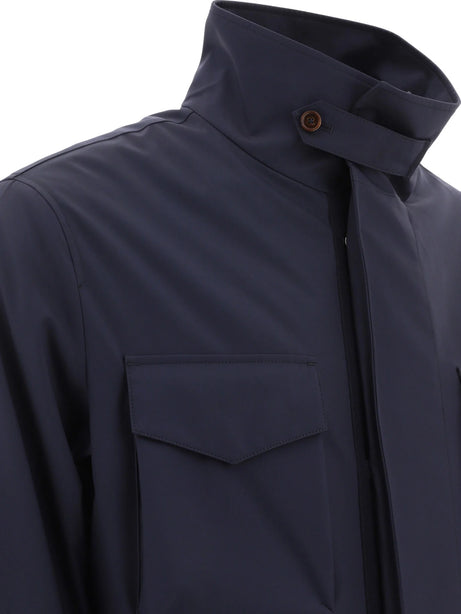 Dolce & Gabbana Technical fabric safari jacket - Blue