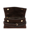 Calf Suede Crossbody - Brown