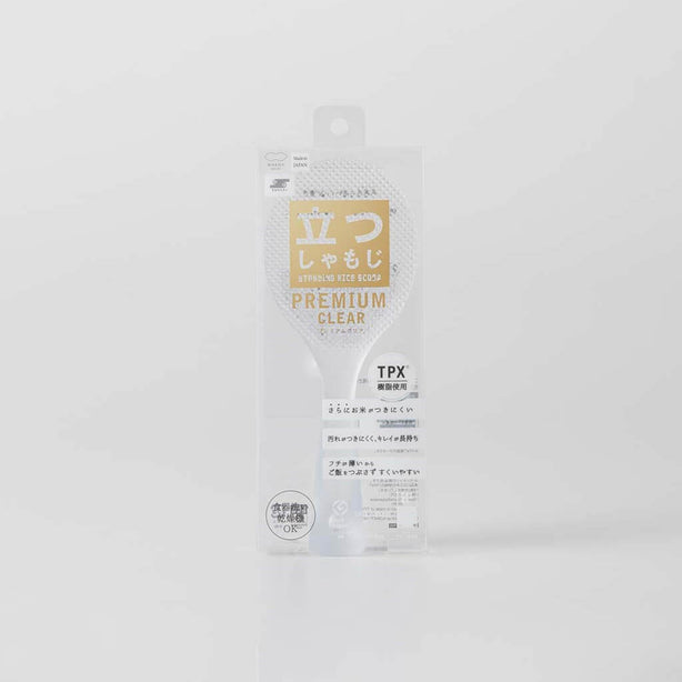 TPX Standing Rice Scoop (200x77x36mm) - Clear