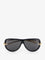 Bottega Veneta Knot Aviator Acetate Sunglasses - Black-Gold-Grey