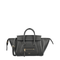 Luggage Small Calfskin Top Handle Bag - Black