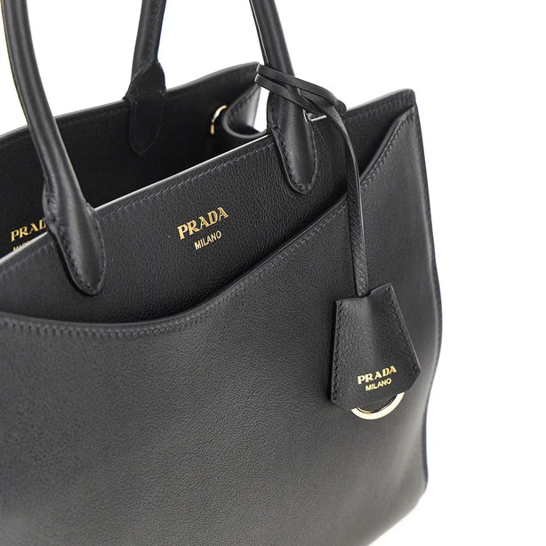PRADA Leather large 'Prada Prelude' bag