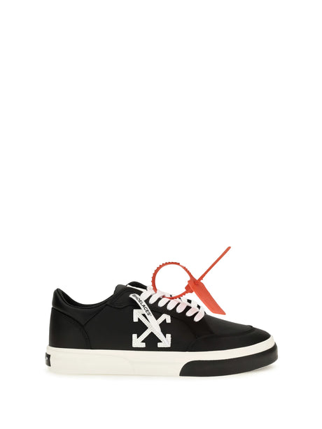 Off-White Vulcanized Low Sneakers - Black/White