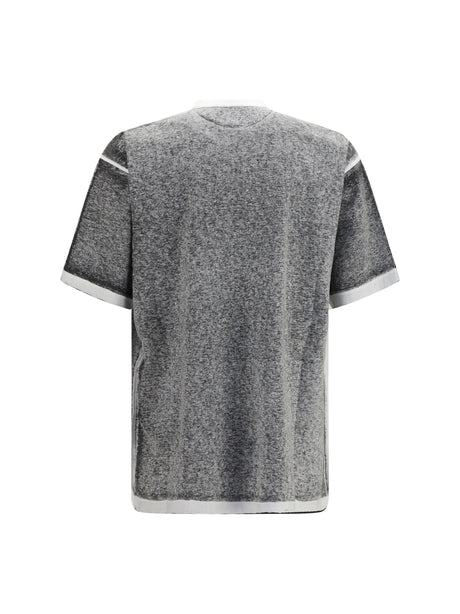 Balenciaga Oversized mélange T-shirt - Black