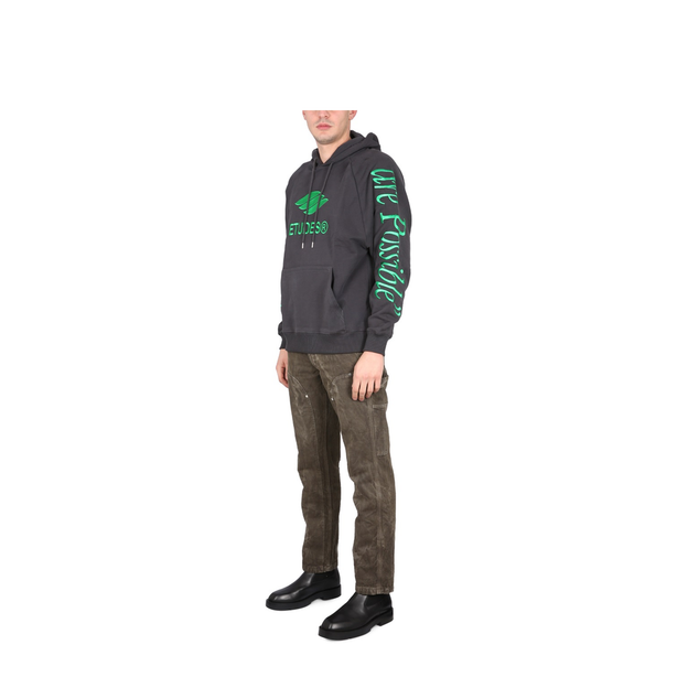 Sweatshirt With Logo Embroidery