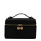 Romy Slim Top Handle Bag - Black