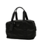 Re-Nylon Gabardine & Saffiano Leather Duffle Bag - Black