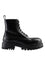 Leather Shoes Strike Zip