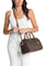 Michael Kors Grayson Medium Signature Logo Duffel Bag - Brown