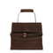 Tie Me Regular Calfskin Handbag - Dark Brown