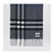 Check Cashmere Scarf In Marlborough Grey