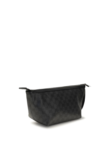Gucci Small Essence Classic Pouch - Black/Black