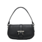 T-Bar Calf Leather Satchel - Black